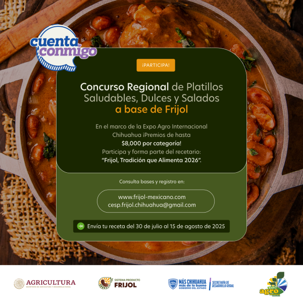 Convocatoria concurso de platillos dulces y salados frijol tradición que alimenta 2025
